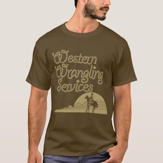 Westerne rondleiding t-shirt (Voorkant)