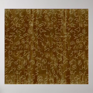 Westerne rundermerken poster