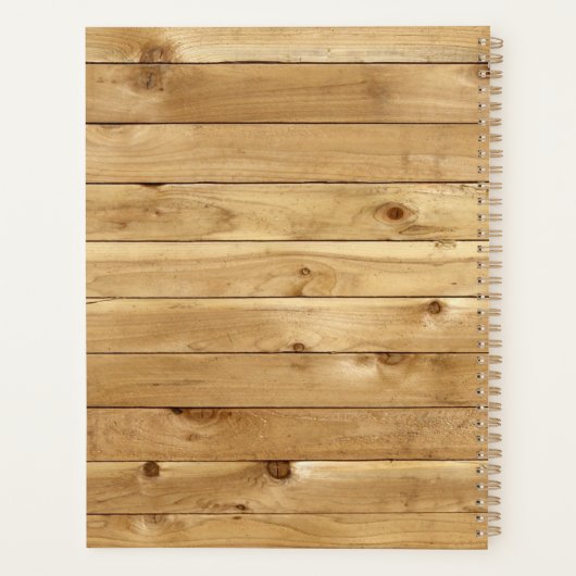 Westerne Rustic Rodeo Mam Foto Planner (Achterkant)