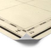 Westerne Sahara , Afrika 12 Poster (Hoek)