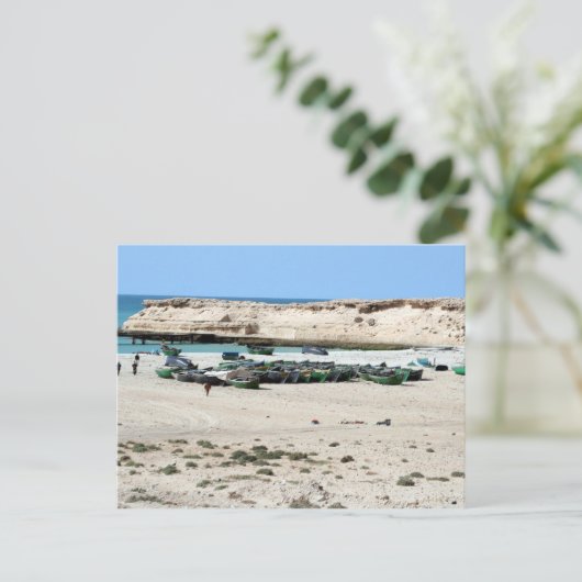 Westerne Sahara Briefkaart (Staand voorkant)