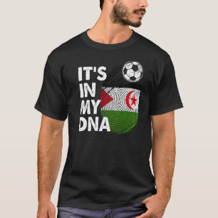 Westerne Sahara in mijn dna Polisario-vlaggenteam T-shirt