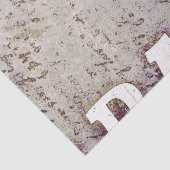  Westerne schedel Tan White Brown textuur Tissuepapier (Detail)