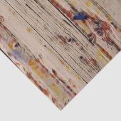 Westerne  schil Bruine Roestboog Tissuepapier (Detail)