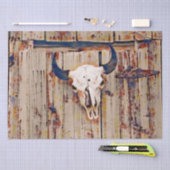 Westerne  schil Bruine Roestboog Tissuepapier (Craft)