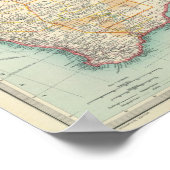 Westerne sectie Australië Poster (Hoek)