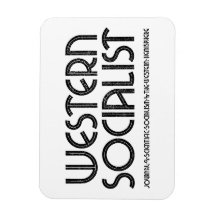 Westerne Socialistische witte magneet