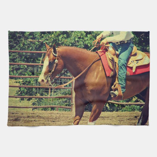 Westerne sorrel theedoek (Horizontaal)