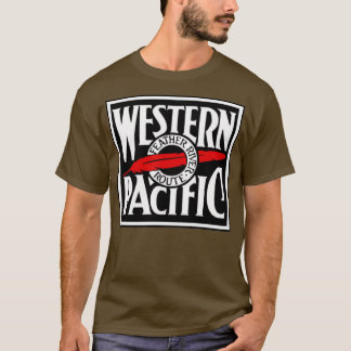 Westerne spoorweg van de Stille Oceaan, de rivier T-shirt