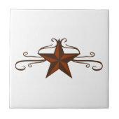 WESTERNE STAR SCROLL TEGELTJE (Voorkant)