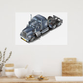 Westerne ster poster (Keuken)