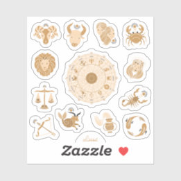 Westerne sterrenbeelden sticker