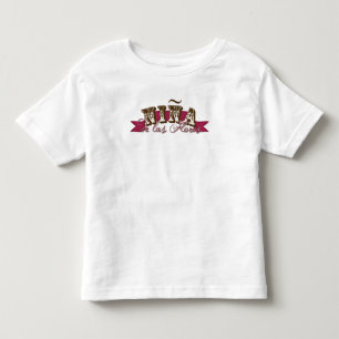 Westerne stijl bruiloft T-shirt (Spaans-Nina Flore