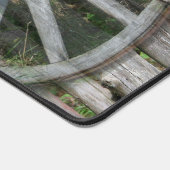 Westerne Stijl Rustieke Wagon Wheel Desk Mat (Hoek)