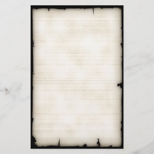 Westerne stijlpagina briefpapier (Voorkant)