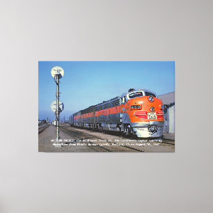 Westerne Stille Oceaan F7 Californië Zephyr 60 x Canvas Afdruk