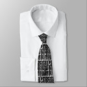 Westerne tapekamerbridles Rope Print Necktie Stropdas (Gebonden)