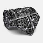 Westerne tapekamerbridles Rope Print Necktie Stropdas (Opgerold)