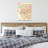 Westerne Texas Canvas Afdruk (Insitu (Slaapkamer))