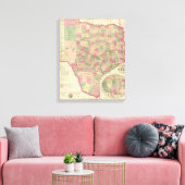 Westerne Texas Canvas Afdruk (Insitu (Woonkamer))