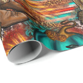 Westerne Thanksgiving Cadeaupapier (Rol Hoek)