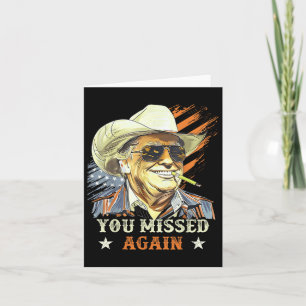 Westerne Trump cowboy die je weer hebt gemist Kaart