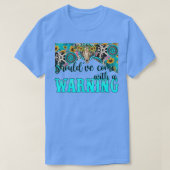 Westerne Turquoise Bull Skull Shouldve T-shirt (Design voorkant)