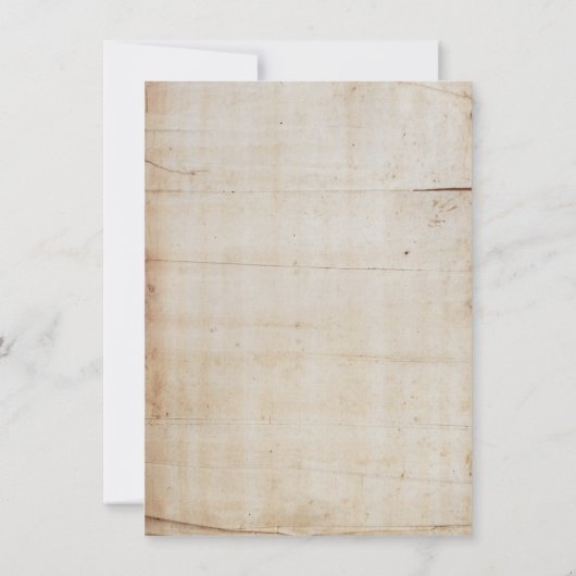 Westerne uitnodiging van Cowboy Birthday Party (Achterkant)