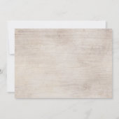 Westerne uitnodiging van Floral Boot Birthday (Achterkant)