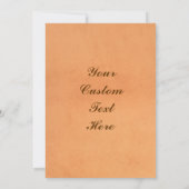 Westerne uitnodiging voor weddenschappen (Achterkant)