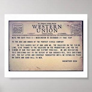 Westerne Unie Poster