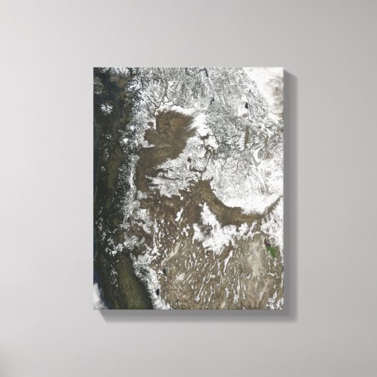 Westerne Verenigde Staten Canvas Afdruk (Voorkant)