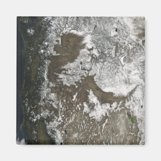 Westerne Verenigde Staten Magneet (Voorkant)