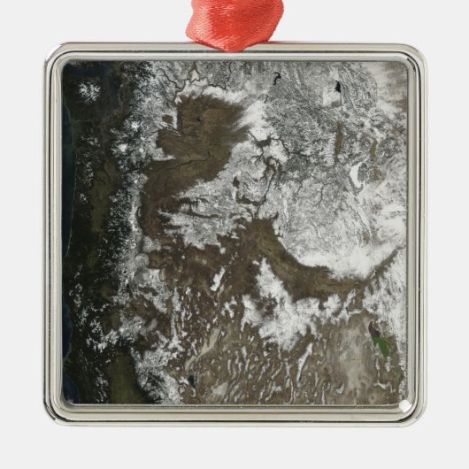 Westerne Verenigde Staten Metalen Ornament (Voorkant)