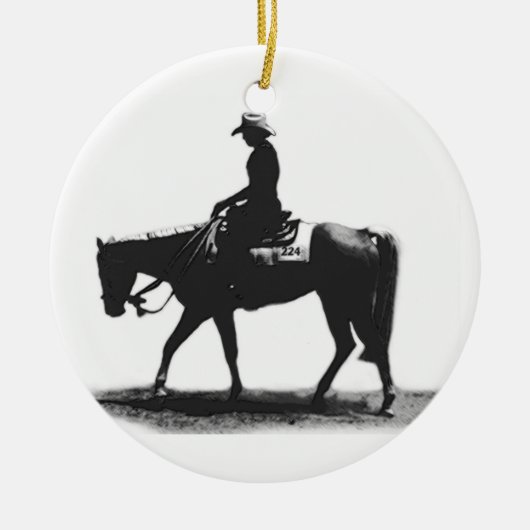 Westerne versiering keramisch ornament (Voorkant)