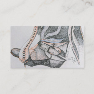 Westerne visitekaartjes, Cowboy-visitekaartjes Visitekaartje