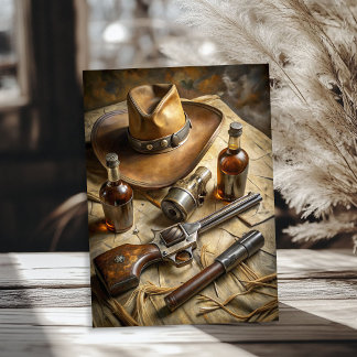 Westerne Wild West sheriff voorraden Tissuepapier