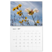 Westerne wilde bloemen 2025 kalender (Mar 2027)
