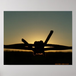 Westerne Wire Wasp Poster