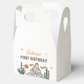 Westerne  woestijn eerste rodeo 1e verjaardag bedankdoosjes (Geopend)