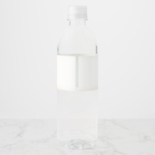 Westerne woestijn eerste rodeo 1e verjaardag waterfles etiket (Achterkant)