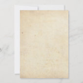 Westerne  woestijn Rodeo 3e verjaardag Kaart (Achterkant)