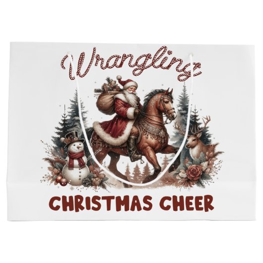Westerne Wrangling Christmas Cheer Groot Cadeauzakje