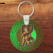 Westerne Zodiac - Leo-Sleutelhanger Sleutelhanger (Voorkant)