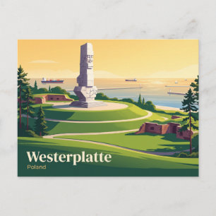 Westerplatte Polen Briefkaart