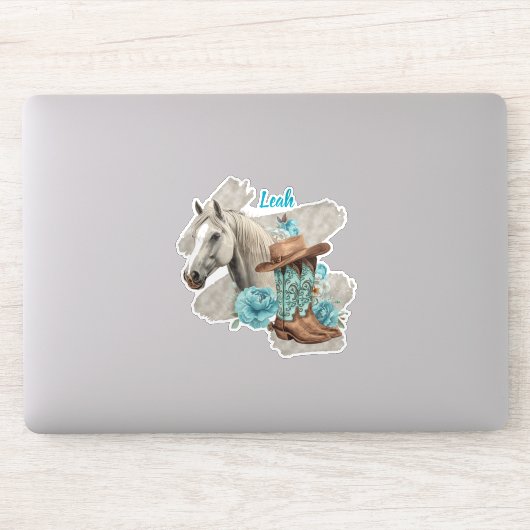 Westers Paard Sticker (Computer)