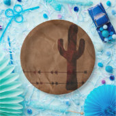 Westers  papieren bordje (Feest)