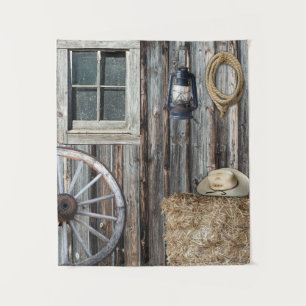 Westers thema verticale wandtapijt wandkleed