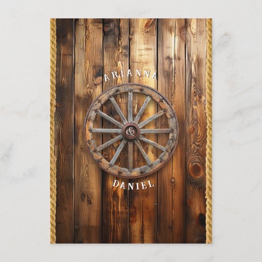 Westers touw wagenwiel Metselaarsglas snoerlampjes Menu (Achterkant)