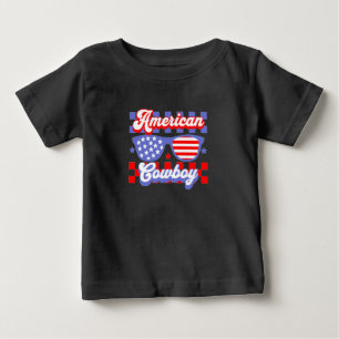 Westerse Amerikaanse Cowboy Patriottisch